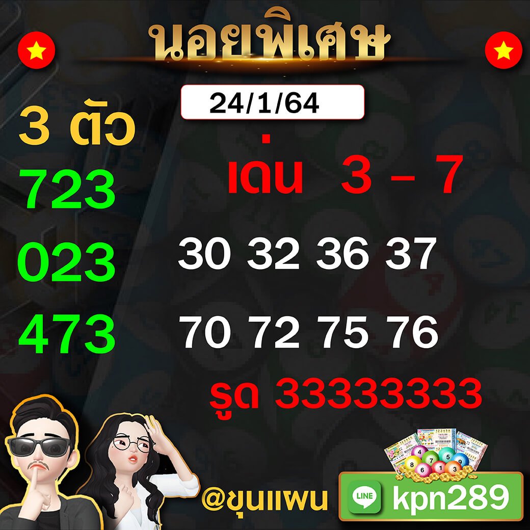 ขุนแผน แนวทางฮานอยวันนี้ 24/1/64