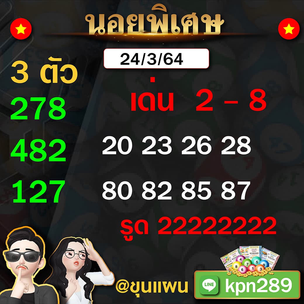 นอยพิเศษแอดขุนแผน 24/3/64
