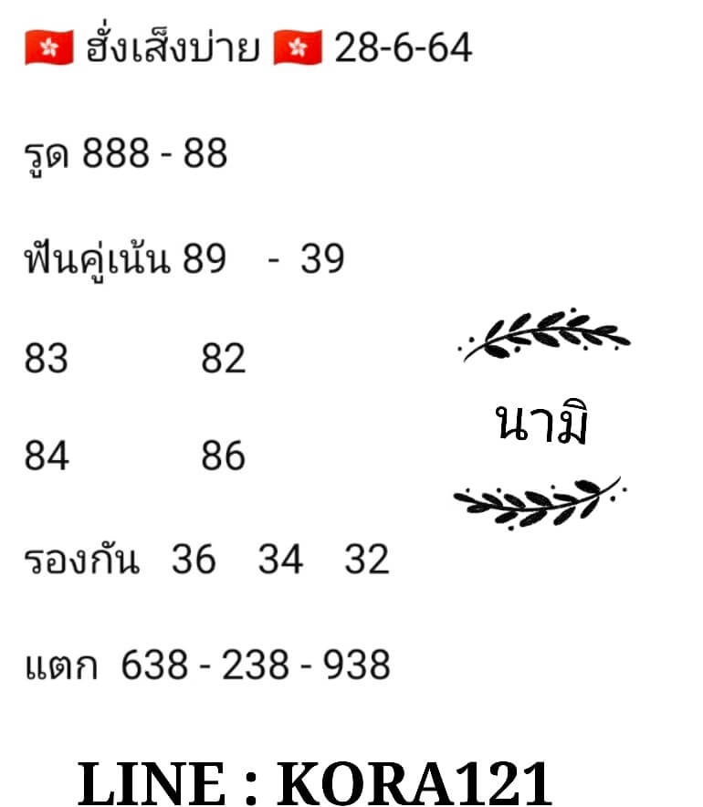 ฮั่งเส็งบ่ายนามิ