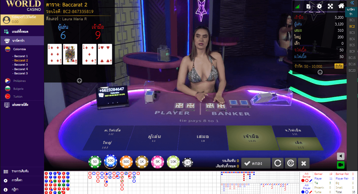 เล่นเกมบาคาร่า