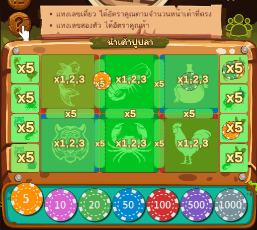 กติกาน้ำเต้าปูปลา
