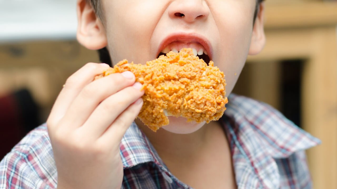 กินไก่ทอด