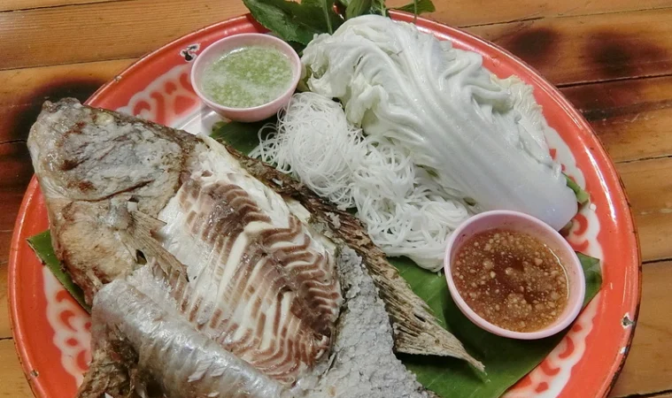 กินปลาเผา
